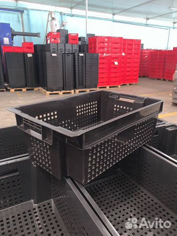 Пластиковые Ящики 600х400х200 склад г. Краснодар