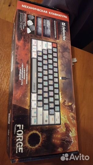 Механическая клавиатура Defender Forge GK-345