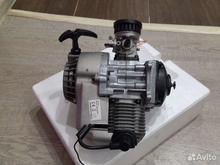 Двигатель 2т 50сс с центробежным сцеплением
