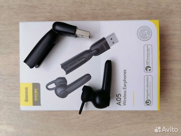 Беспроводные bluetooth наушники Baseus A05