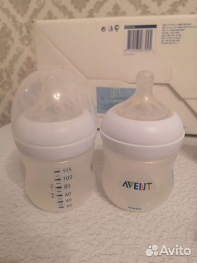 Стерилизатор и бутылочки Philips avent