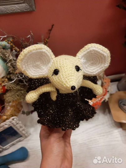 Мышка-милашка ручной работы