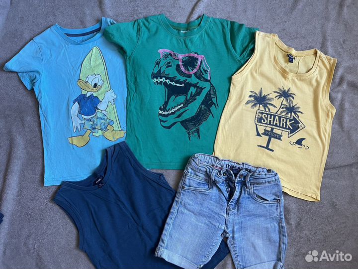 Вещи на мальчика 110-116 рост