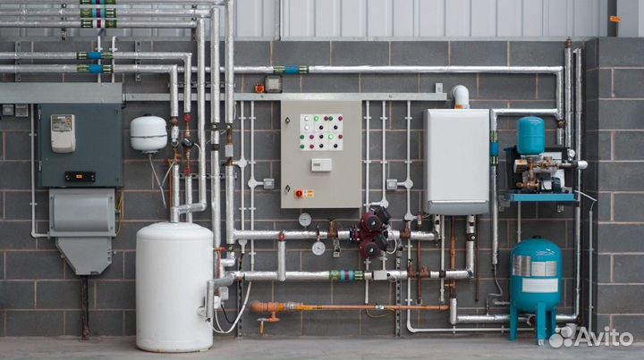 Монтаж системы отопления/водоснабжения