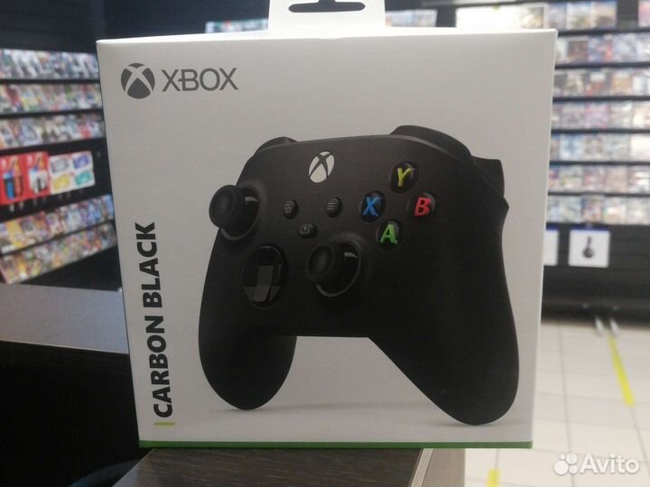 Геймпад беспроводной для Xbox (Чёрный)