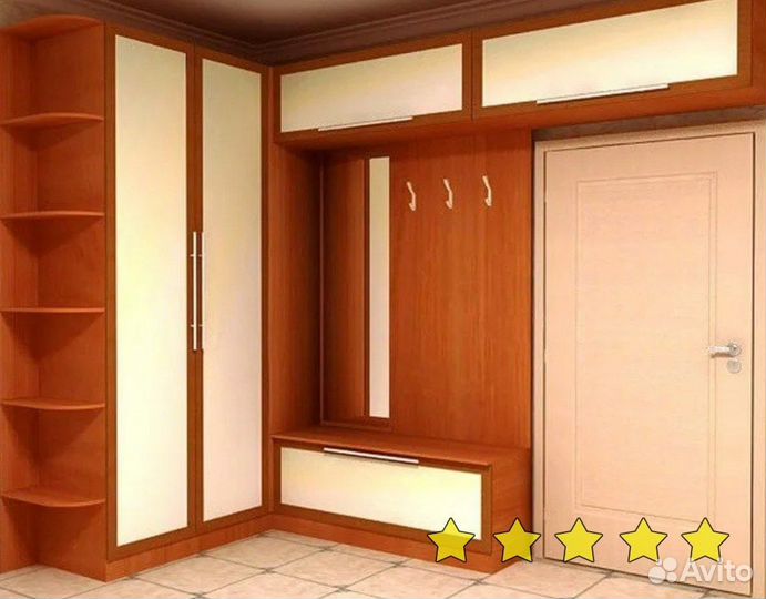 Шкаф в прихожую по вашим размерам