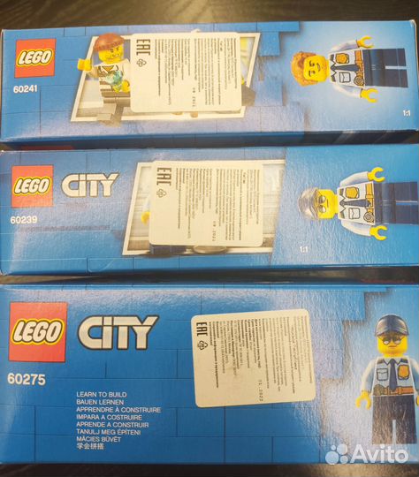 Новое Lego City полиция 60239, 60241, 60275