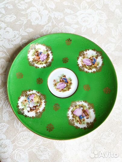 Кофейная пара. Немецкий фарфор