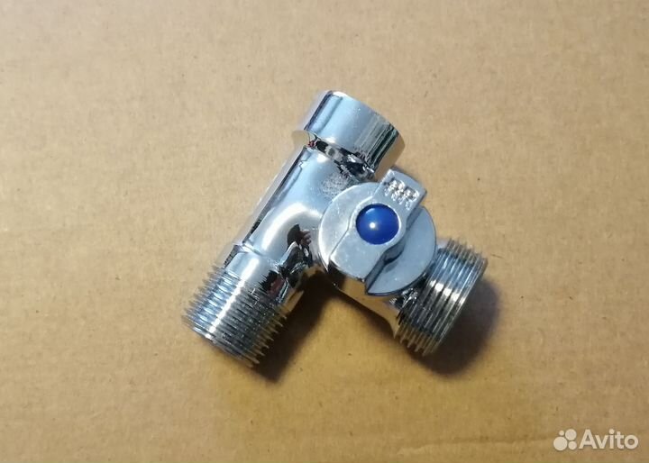 Кран тройник