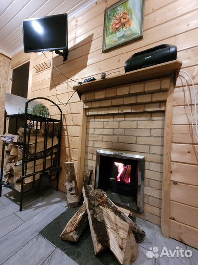 Русская баня на дровах