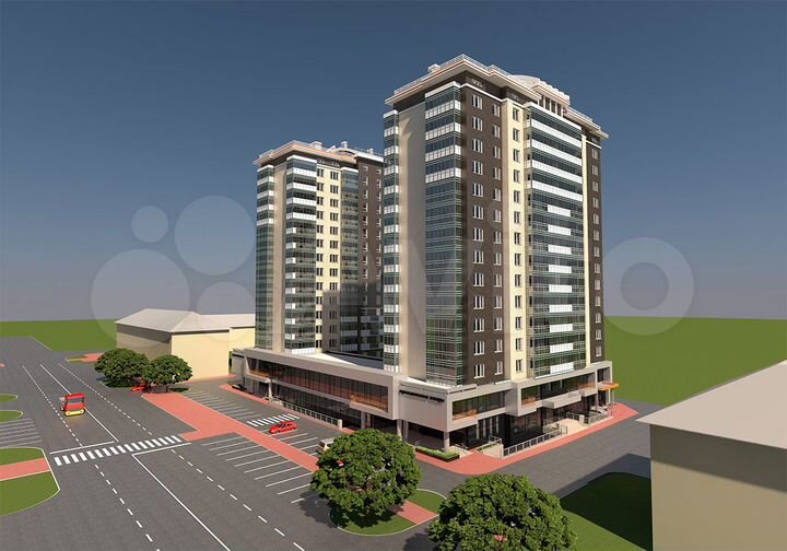 Апартаменты-студия, 189 м², 16/16 эт.