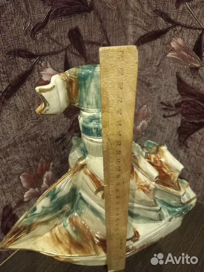 Набор новый штоф корабль и стопки