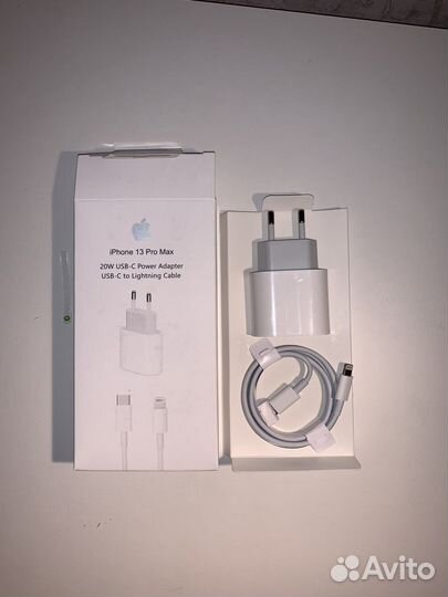 Быстрая зарядка iPhone 20w с lighting