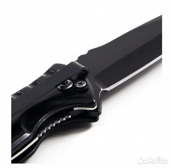 Нож туристический следопыт с зажимом