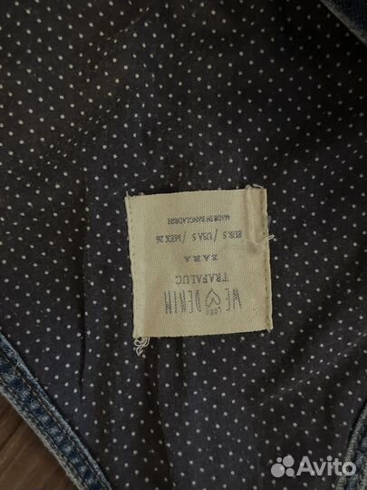 Комбинезон джинсовый Zara