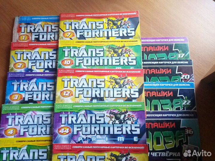 Журналы черепашки и трансформеры