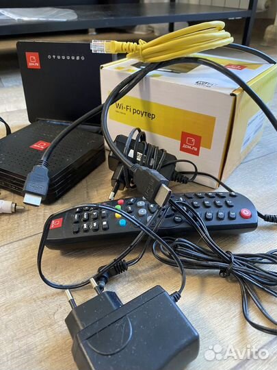 Wifi роктер + TV приставка