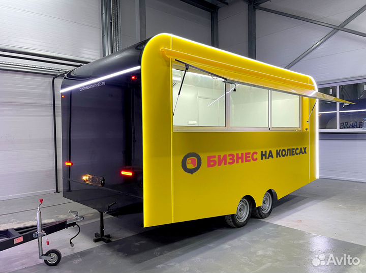 Мобильный прицеп на колесах