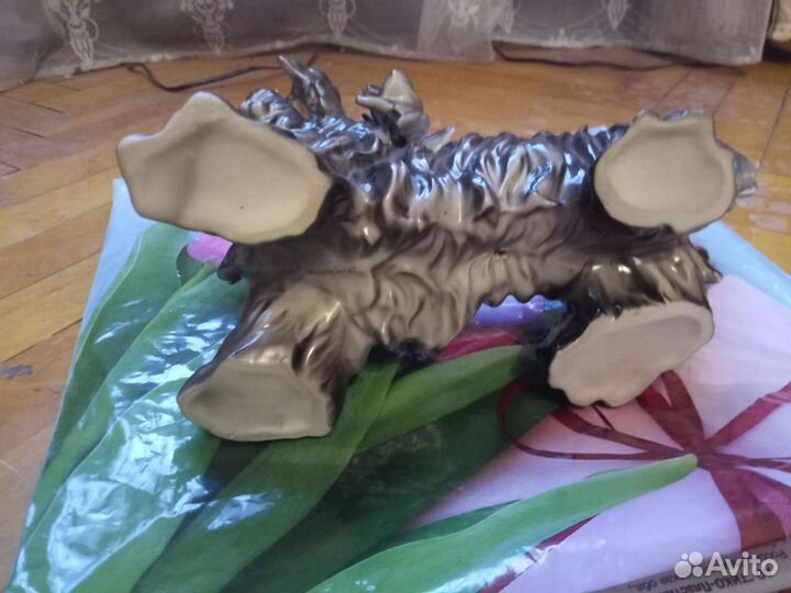 Фарфоровая статуэтка скотч терьер Германия