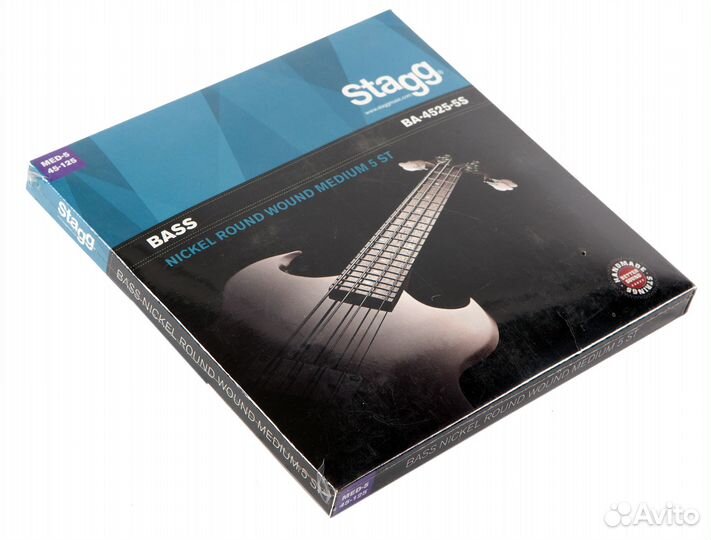 Струны для бас-гитары Stagg BA-4525-5S