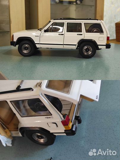 1985 Jeep Cherokee XJ 1/18 Aurora Models Rare