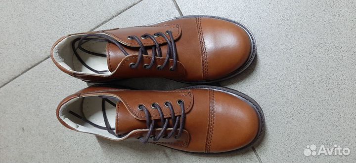 Полуботинки натуральная кожа 38 новые