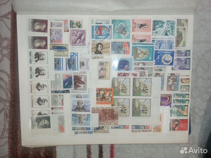 Коллекция марок со времён царской России