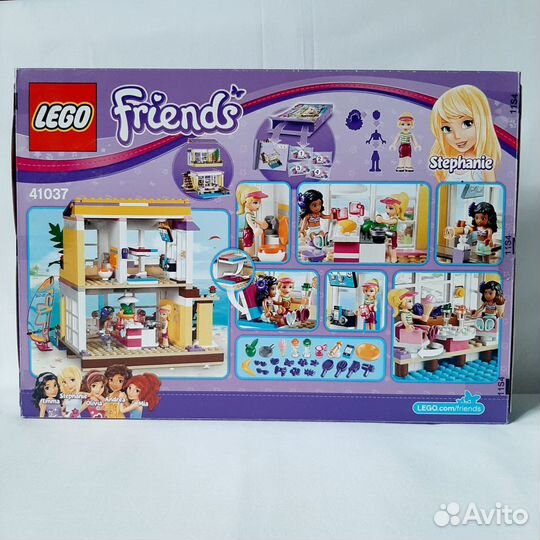 Конструктор lego Friends 41037 Пляжный дом Стефани