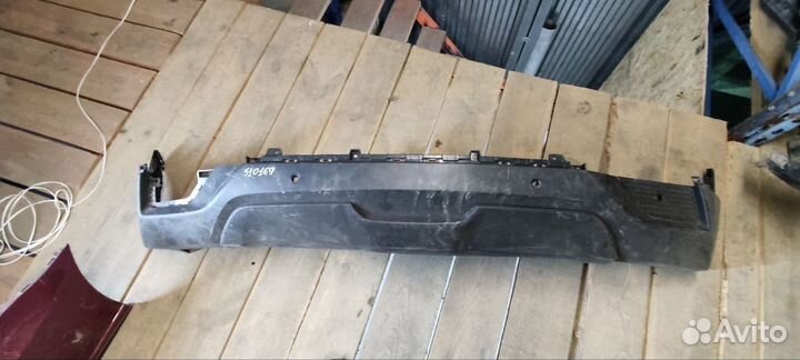 Спойлер заднего бампера Hyundai creta