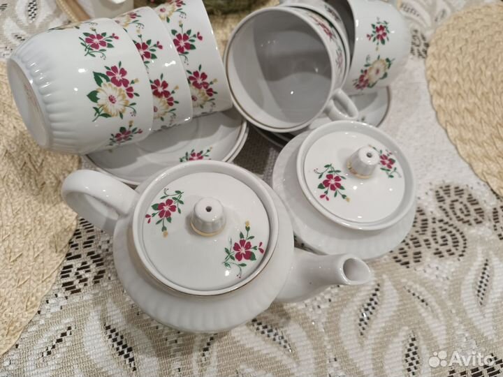 Чайный сервиз СССР (Вербилки)