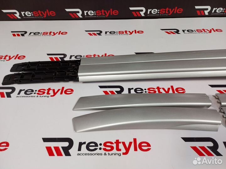 Рейлинги Mitsubishi Outlander с13г Серебро