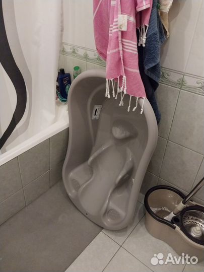 Детская ванночка с горкой