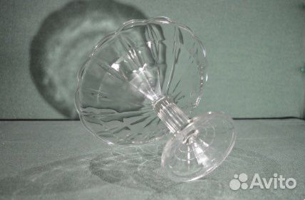 Ваза для фруктов на ножке СССР