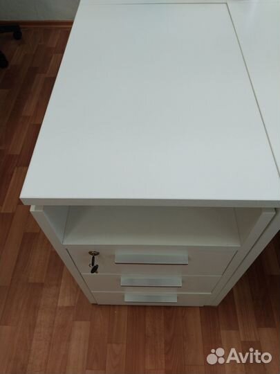 Тумба приставная белая Дублин ш450*г700*в750