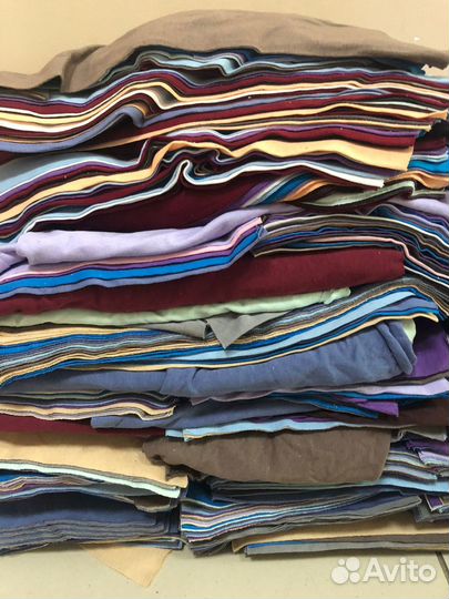 Трикотажный лоскут в кг