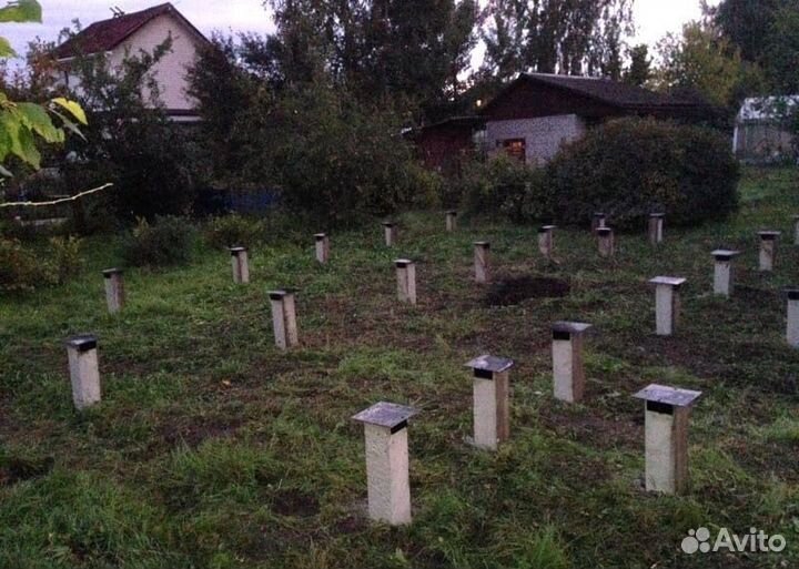 Жб сваи / Забивные сваи / Фундамент под ключ