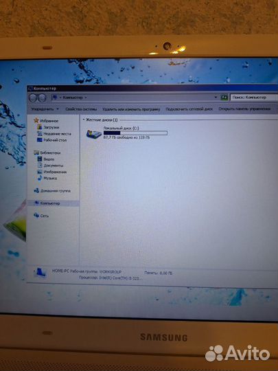 Ноутбук Samsung i5/GeForce 710M/ssd