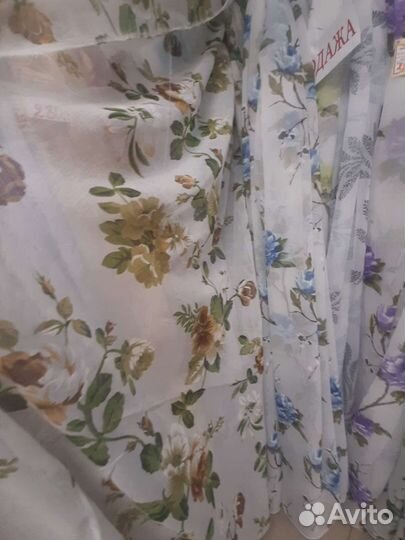 Тюль шторы Лен