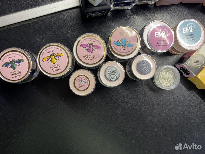 Е.Ми, эмпаста, гель, краски, джемти