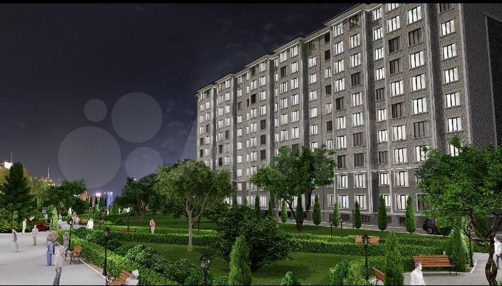 1-к. квартира, 49 м², 2/10 эт.