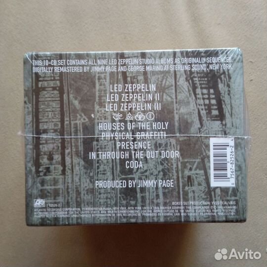 LED Zeppelin cd box