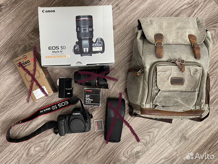 Canon eos 5d mark iv комплект
