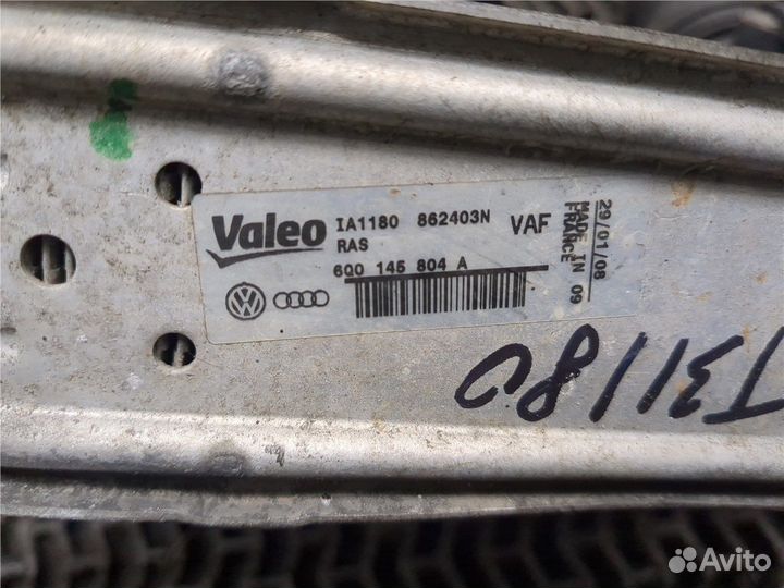 Радиатор интеркулера Skoda Fabia, 2008