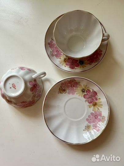 Чайная пара лфз форма тюльпан