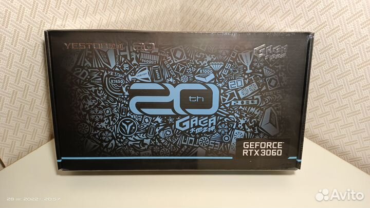 Видеокарта RTX 3060 12 гб
