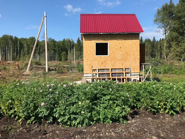 Дача 12 м² на участке 12,2 сот.