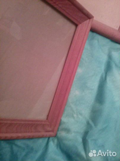 Канцелярские рамочки 2 вида в дереве