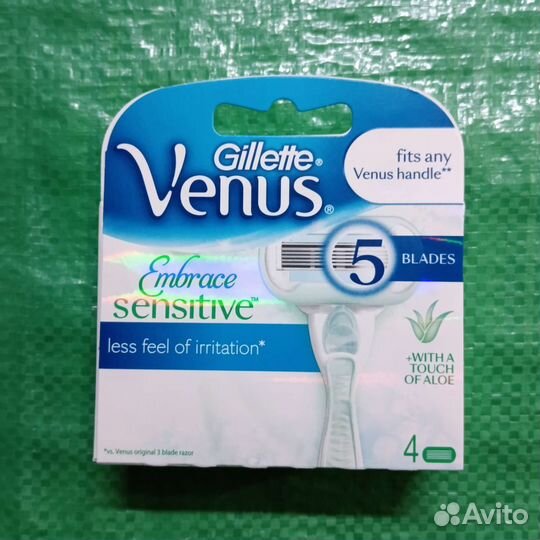 Gillette Venus Embrace Sensitive 4 Шт Оригинал
