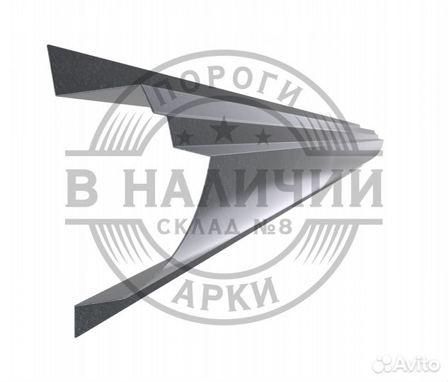 Ремонтный порог правый Nissan Wingroad Y11