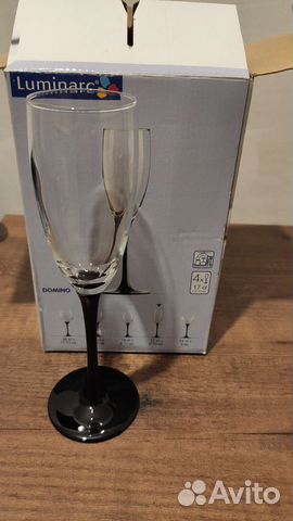 Бокалы для шампанского (набор 4 штуки)